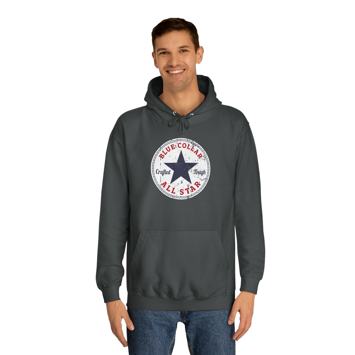 Blue Collar All Star Parody Hoodie