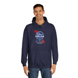 Blue Collar Proud Parody Hoodie