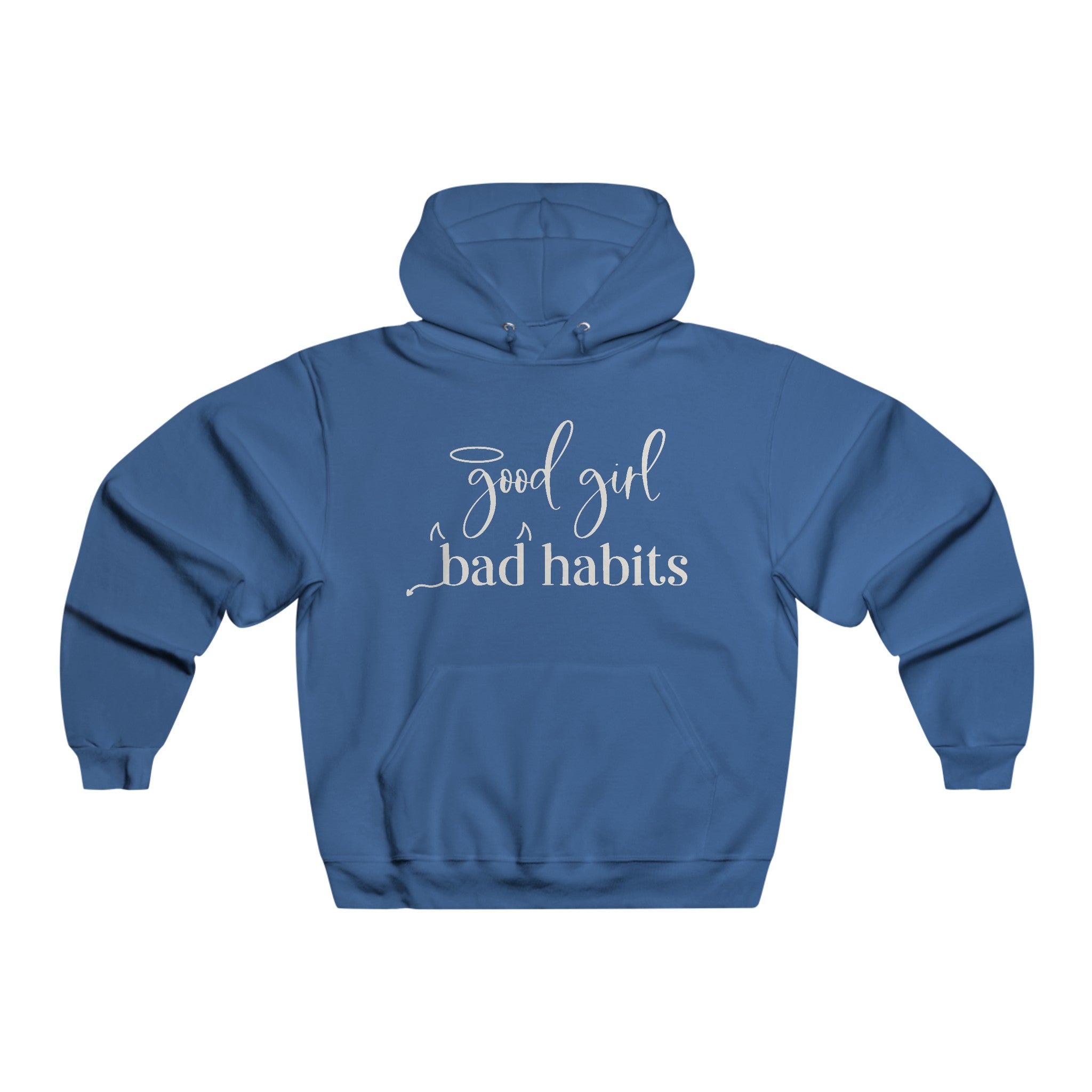Good Girl, Bad Habits Women's Hoodie Available at Workwearcomfort.com