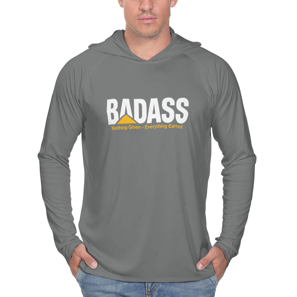 UPF 50+ Lightweight Sun Work Hoodie - Badass Nothing Given