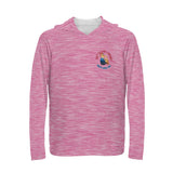 Rosie Riveter Sun Protection Long Sleeve Hoodie - UPF50+ Available at workwearcomfort.com 