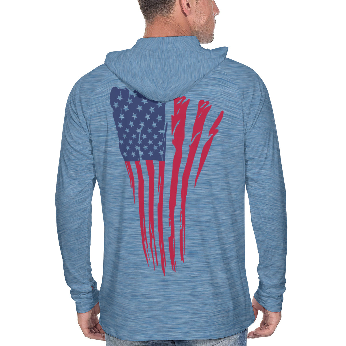 UPF 50+ Lightweight Sun Work Hoodie - Nobody Cares Work Harder