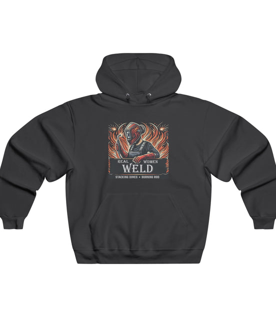Female Welding Hoodie - Real Women Weld