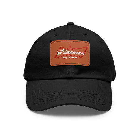 Linemen Leather Patch Hat