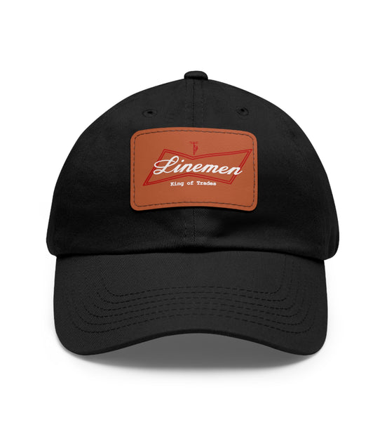 Linemen Leather Patch Hat