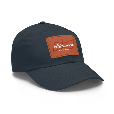 Linemen Leather Patch Hat