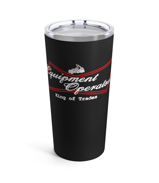 Keep drinks hot or cold with this rugged 20 oz vacuum‑insulated stainless steel tumbler—dishwasher‑safe, built for blue‑collar grit, and proudly American. 