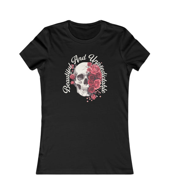 Beautiful and Unpredictable Women's T-shirt  available at Workwearcomfort.com