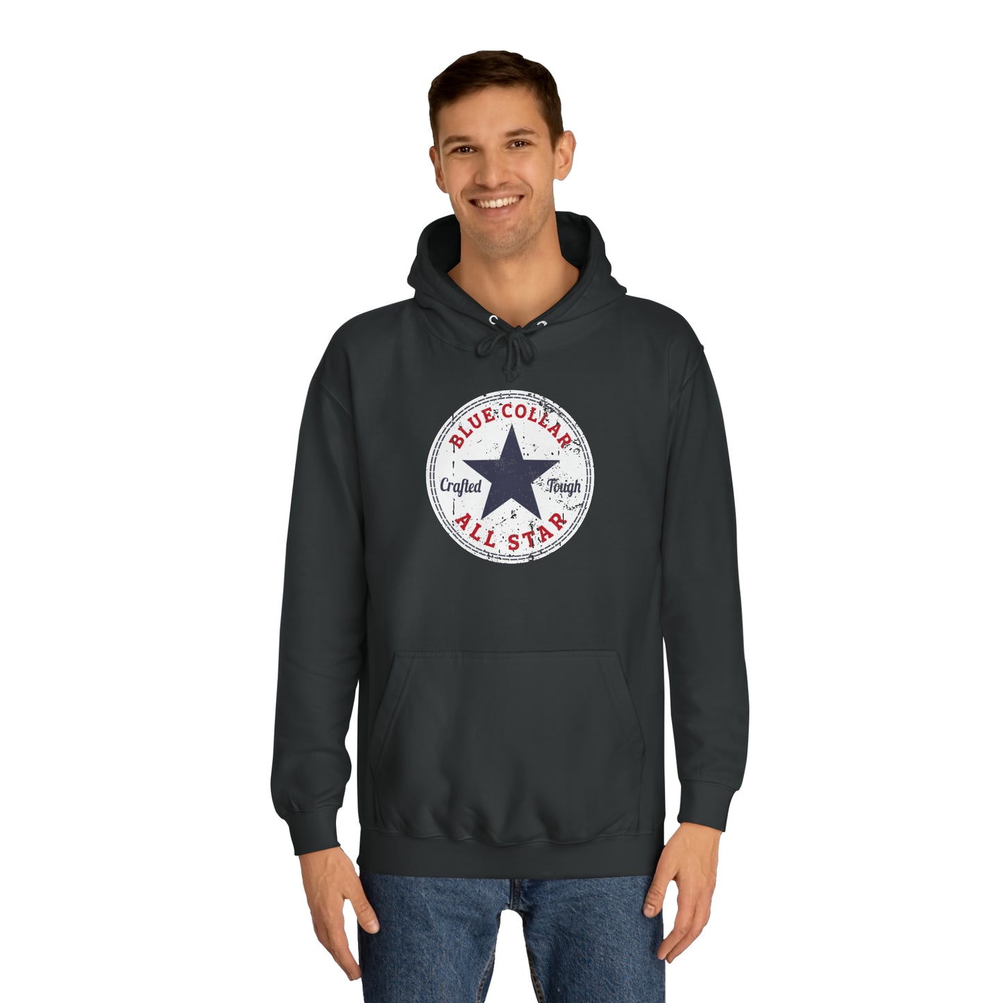 Blue Collar All Star Parody Hoodie