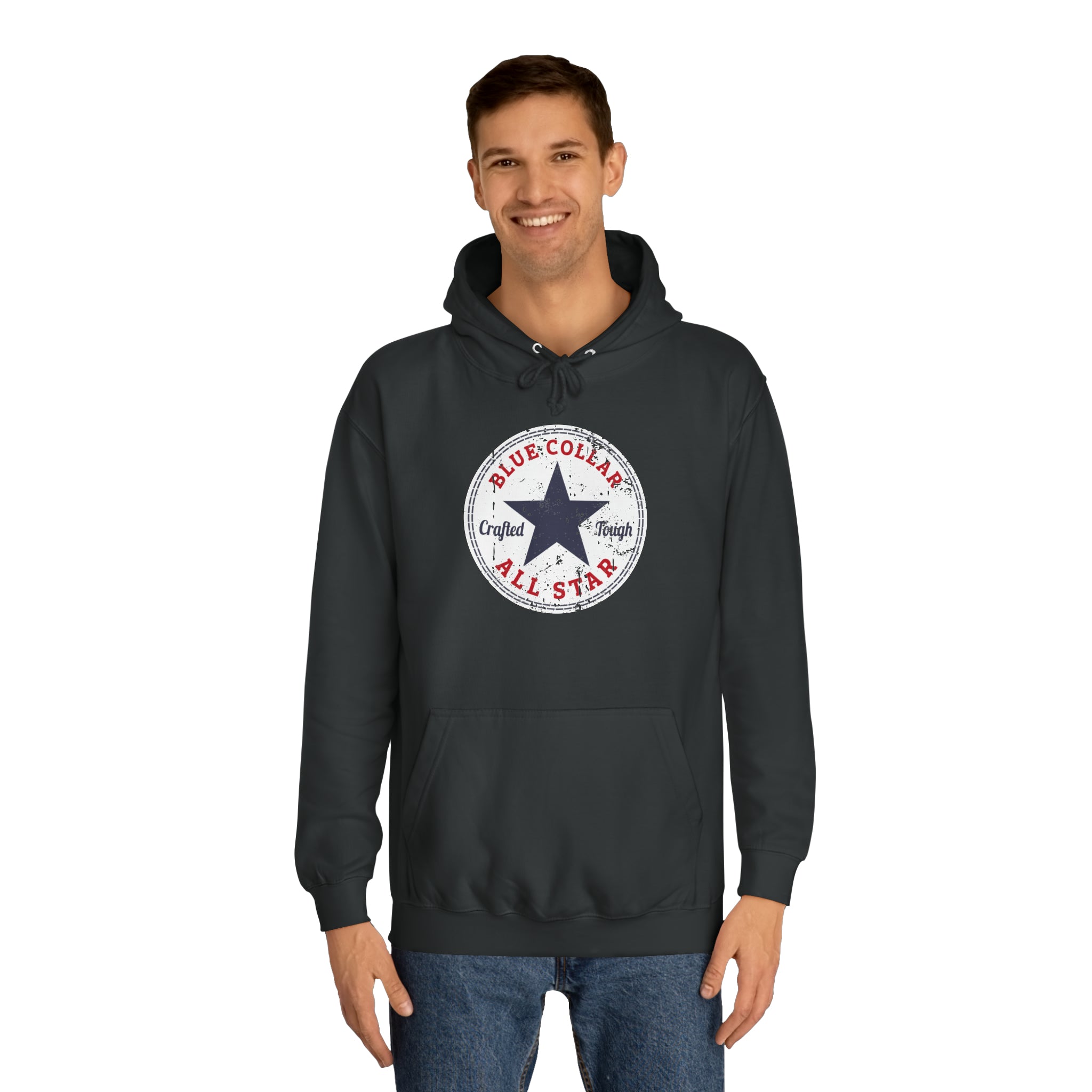 Blue Collar All Star Parody Hoodie