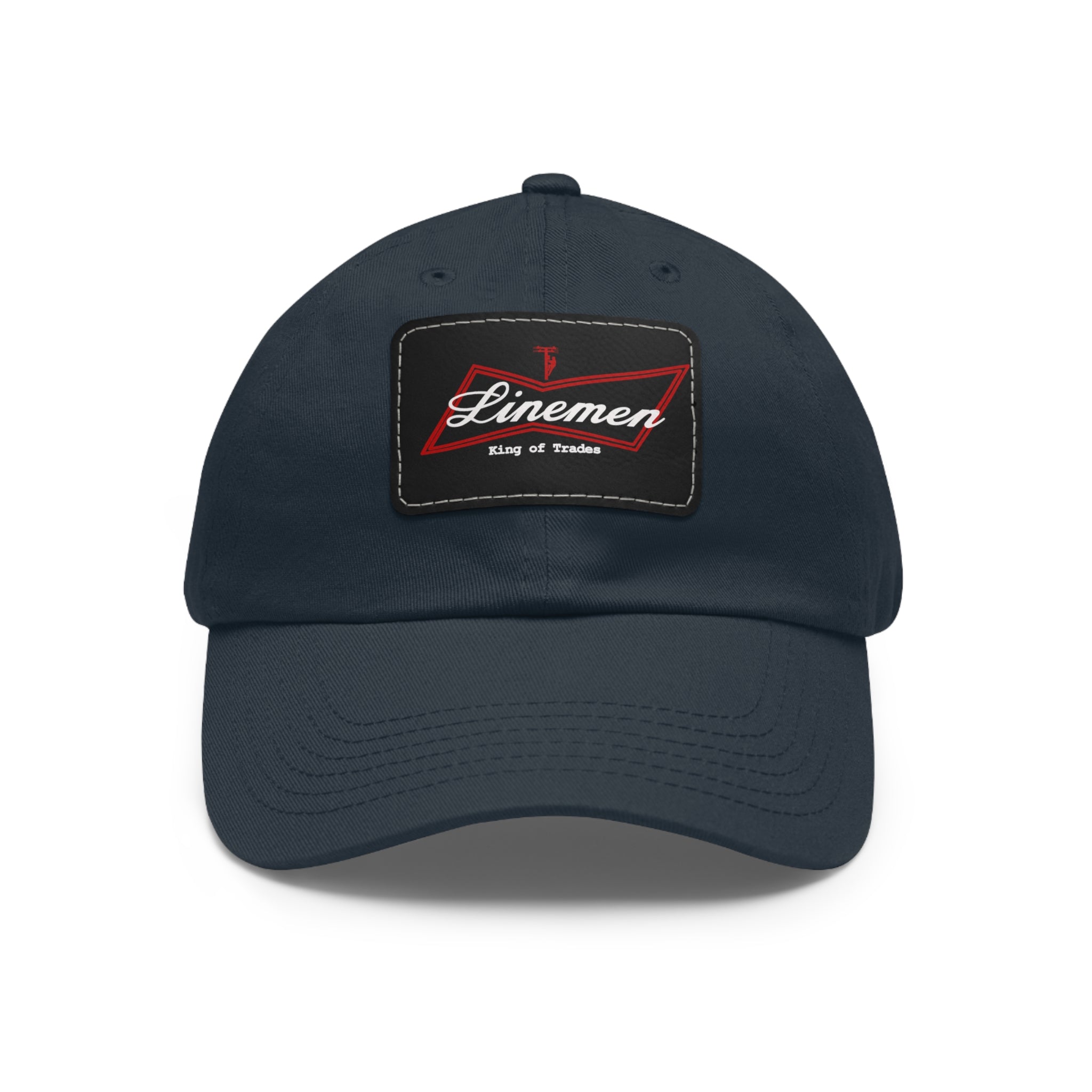 Linemen Leather Patch Hat