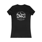 Beautiful Unpredictable Blue Collar Wife back-view-t-shirt-woman- Available at Workwearcomfort.com