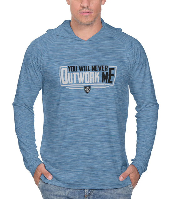 UPF 50+ Lightweight Sun Work Hoodie - Not Outwork Me