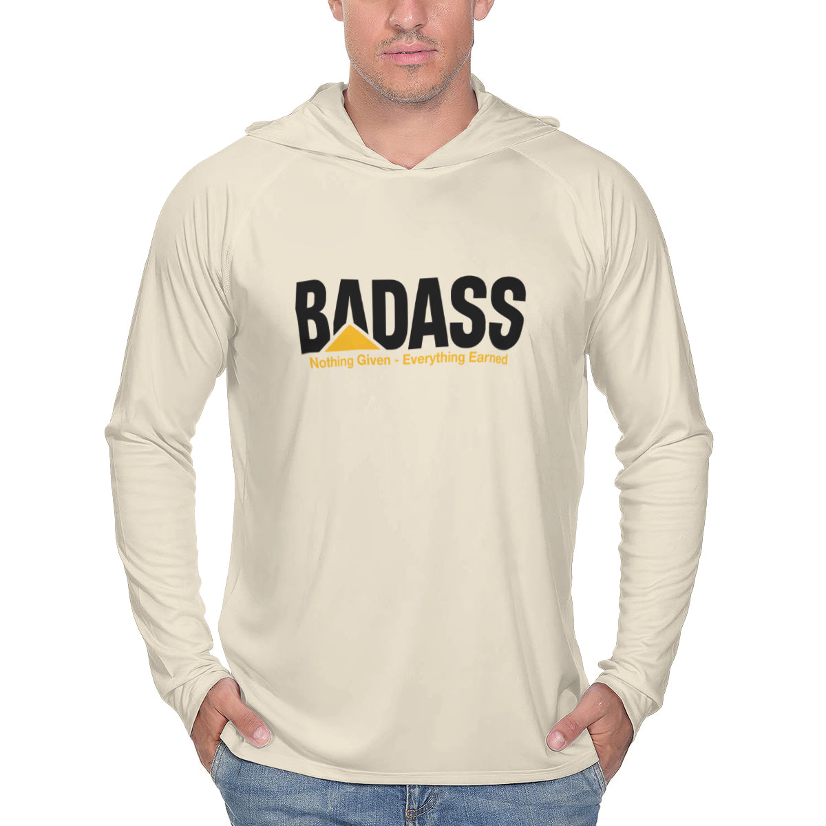 UPF 50+ Lightweight Sun Work Hoodie - Badass Nothing Given