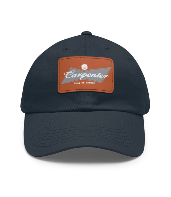 Carpenter Blue-Collar Leather Patch Hat