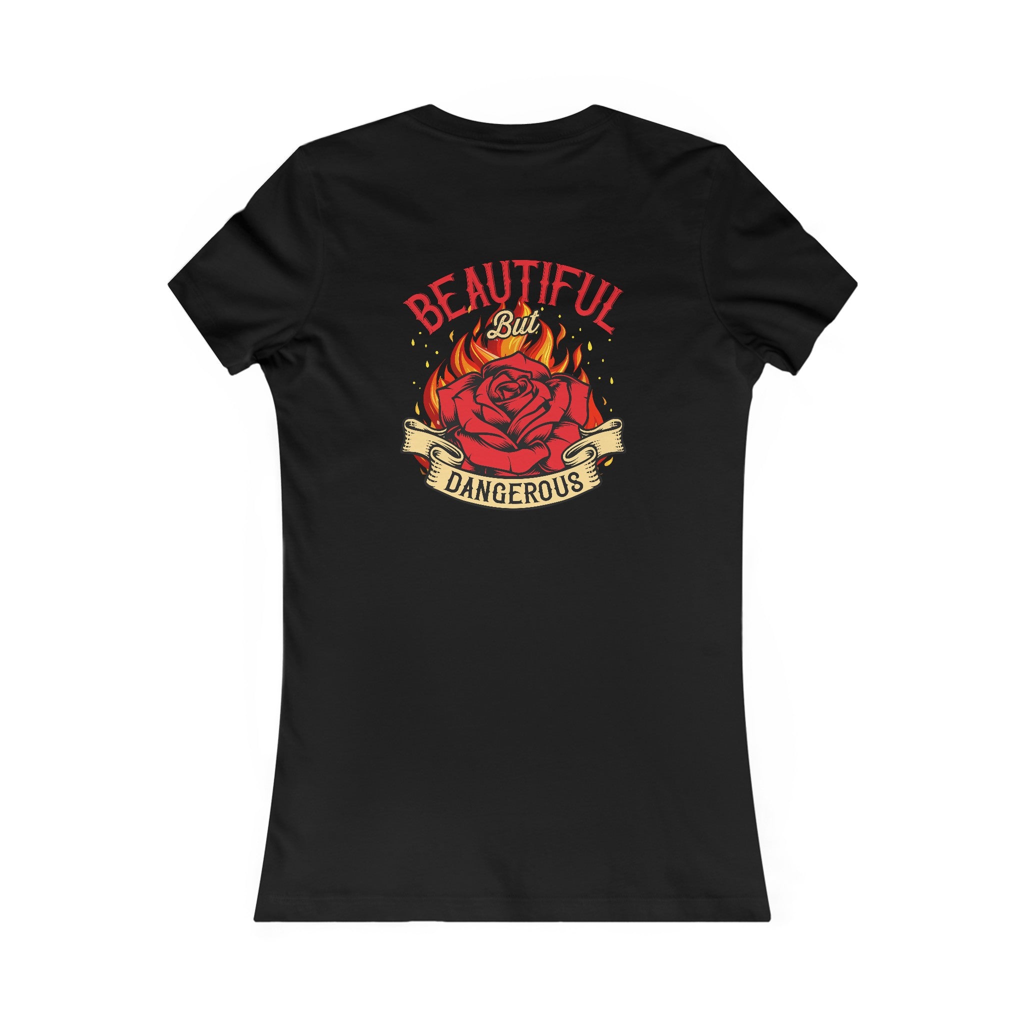 Women's Beautiful But Dangerous Tee T-shirt Workwearcomfort.com