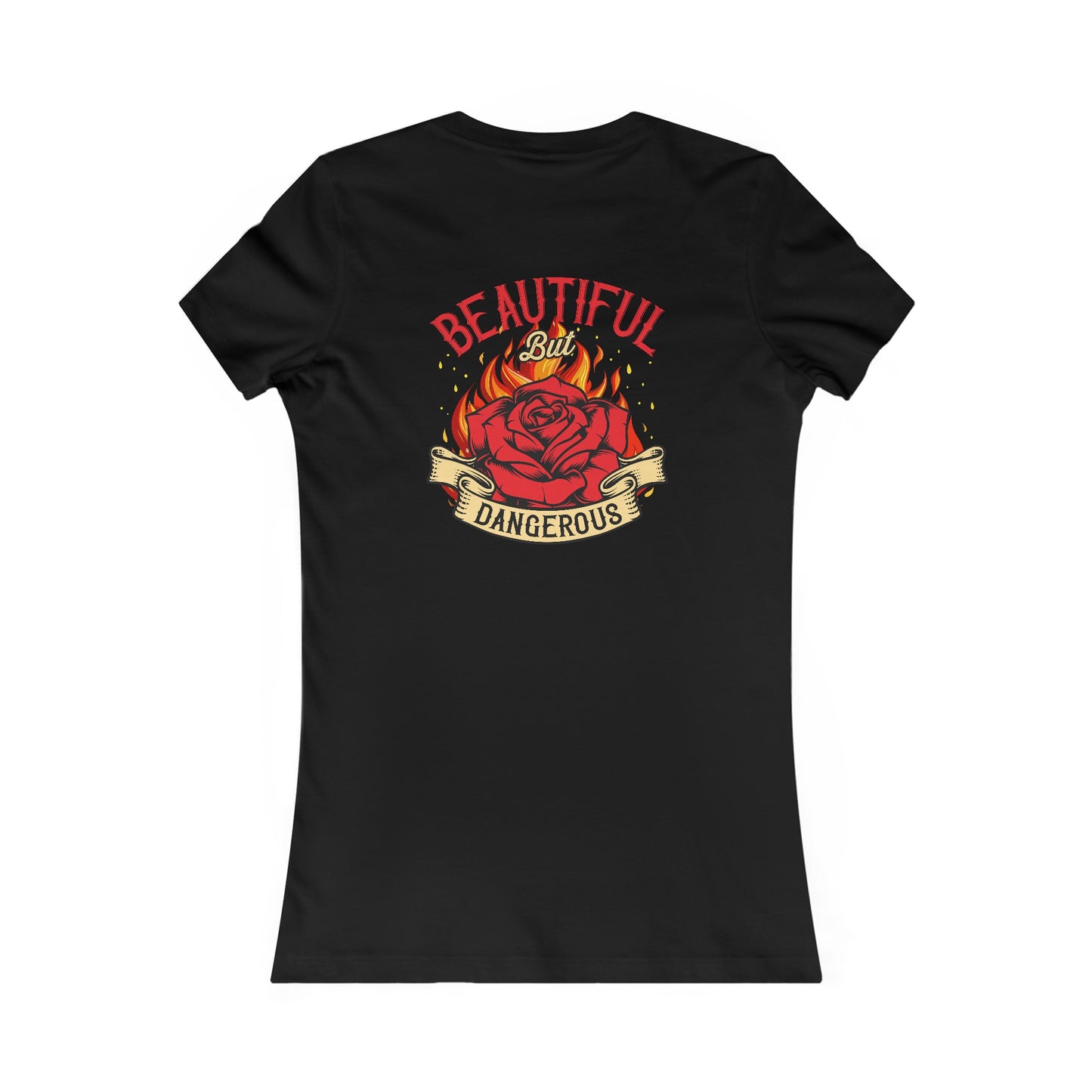 Women's Beautiful But Dangerous Tee T-shirt Workwearcomfort.com