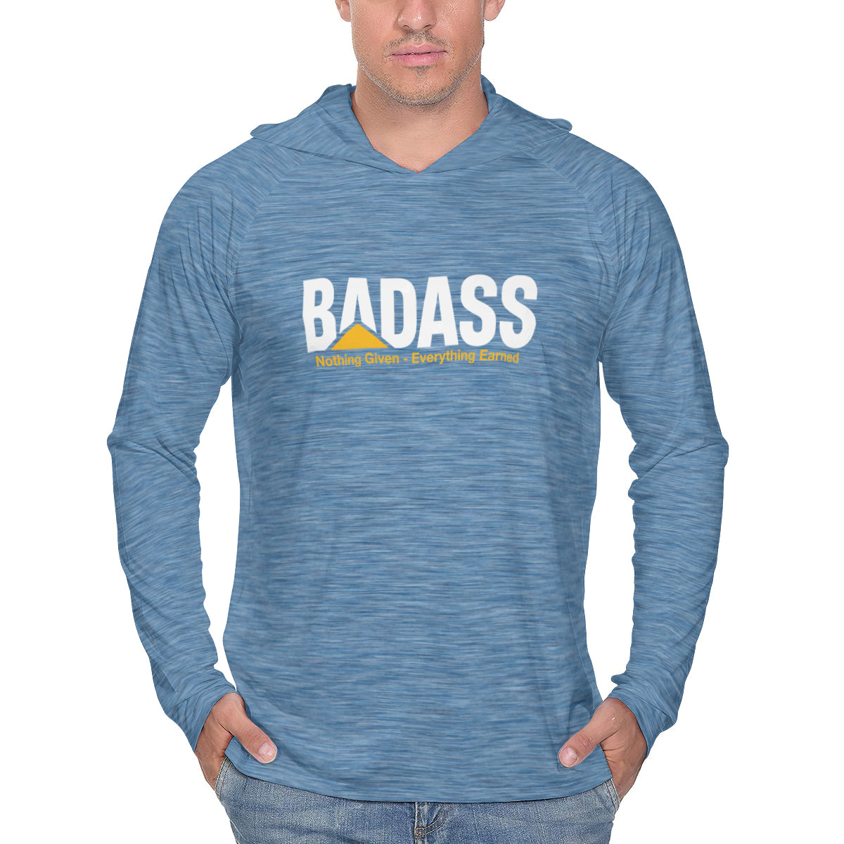 UPF 50+ Lightweight Sun Work Hoodie - Badass Nothing Given