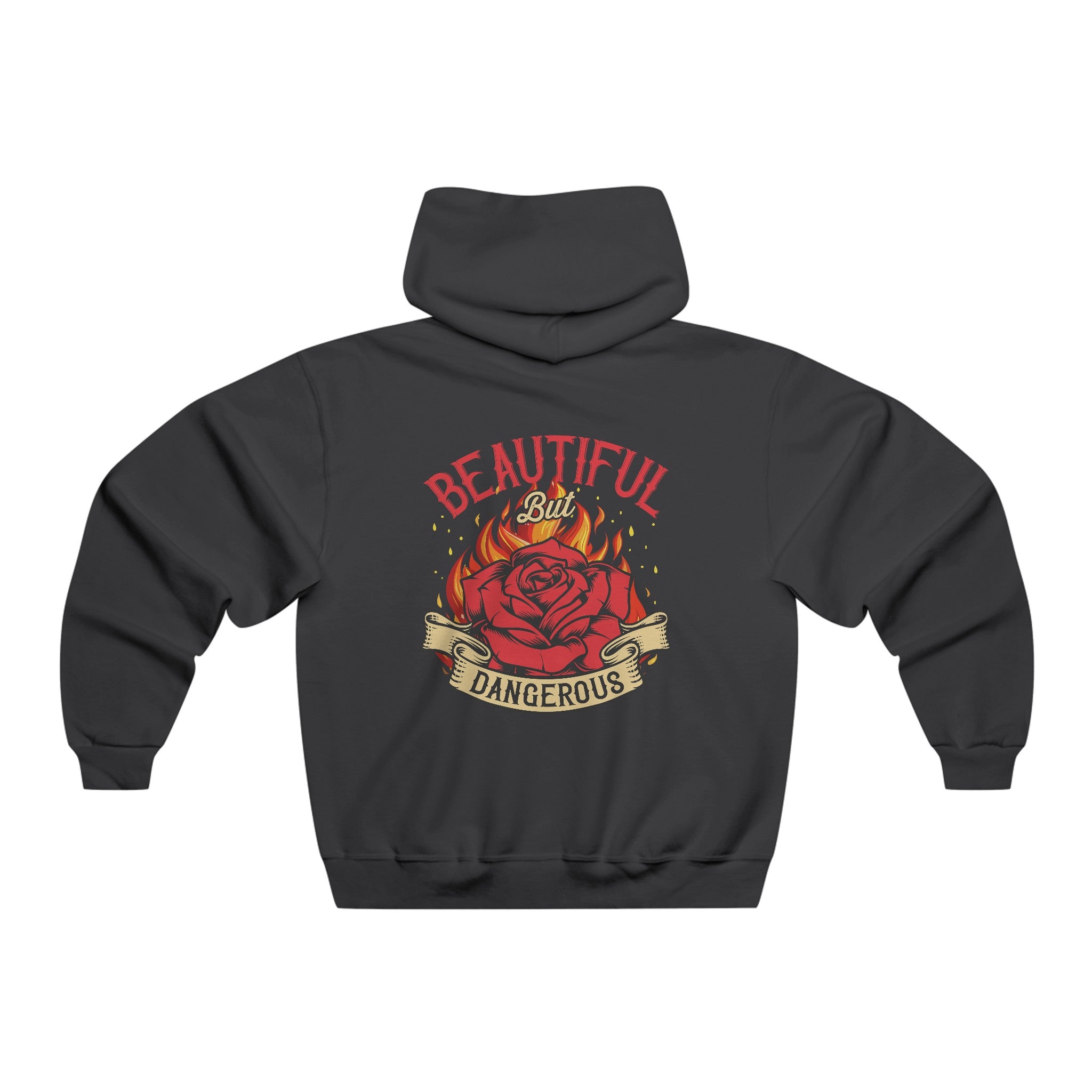 Women's Beautiful But Dangerous Hooded Sweatshirt Workwearcomfort.com