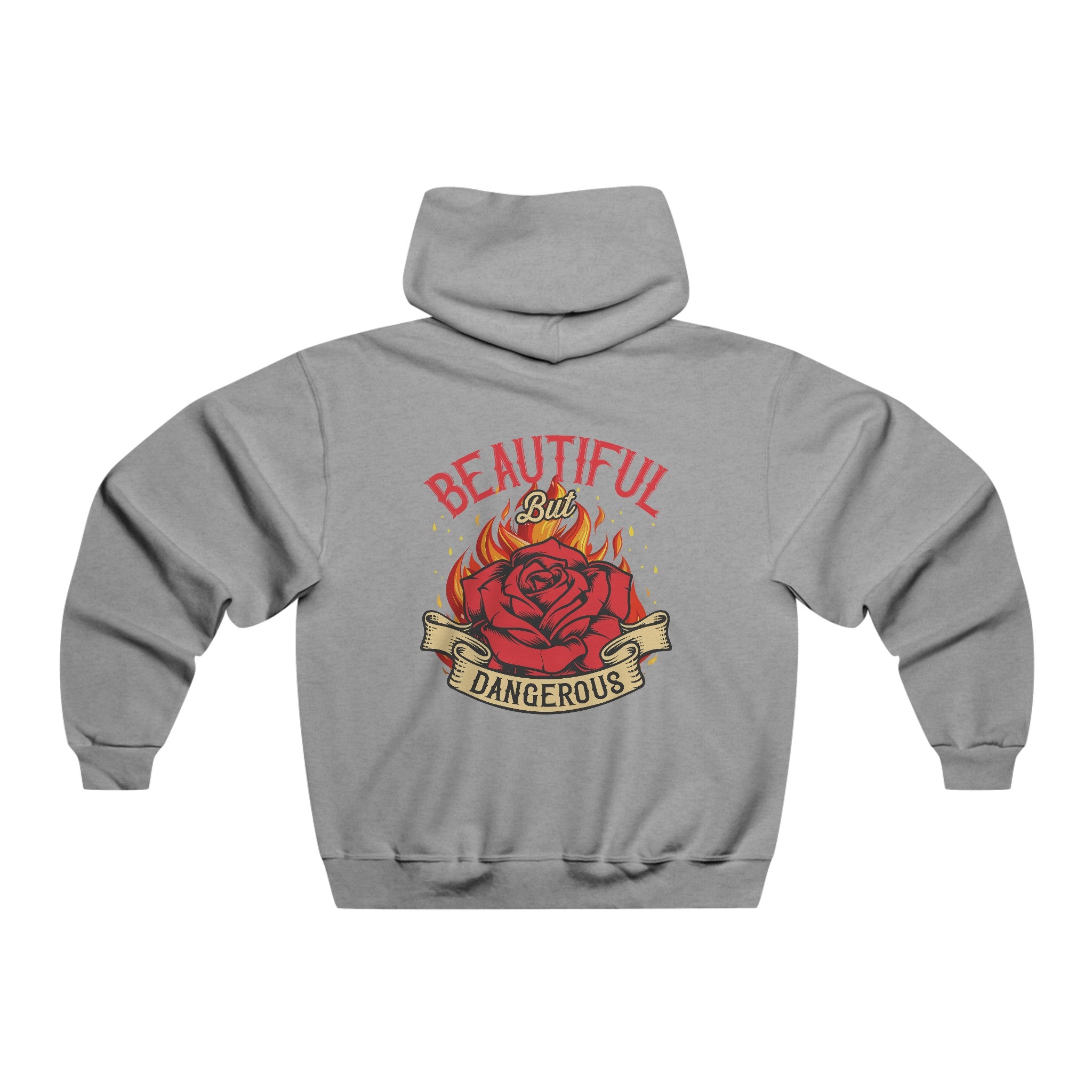 Women's Beautiful But Dangerous Hooded Sweatshirt Workwearcomfort.com