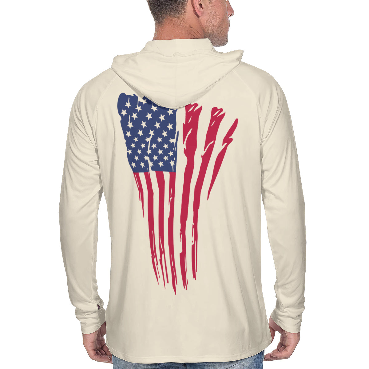 UPF 50+ Lightweight Sun Work Hoodie - Nobody Cares Work Harder