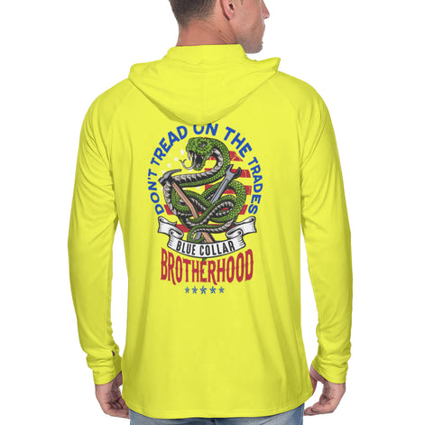 UPF 50+ Lightweight Sun Work Hoodie - Don't Tread On The Trades