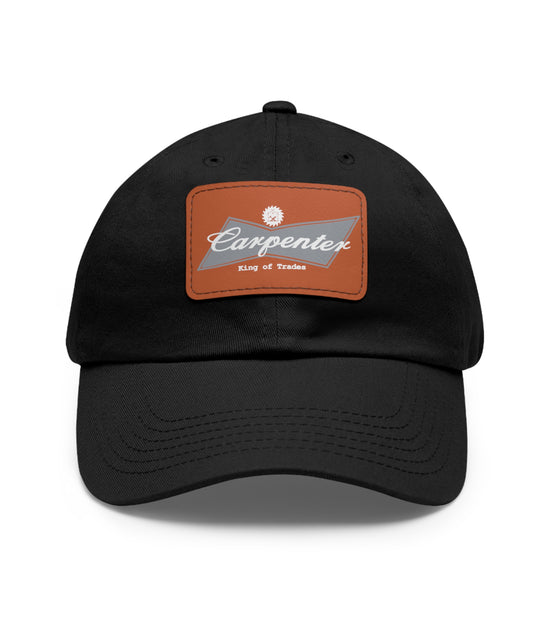 Carpenter Blue-Collar Leather Patch Hat