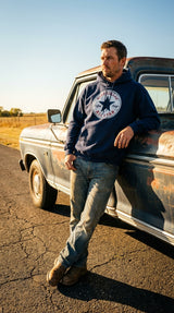 Blue Collar All Star Parody Hoodie