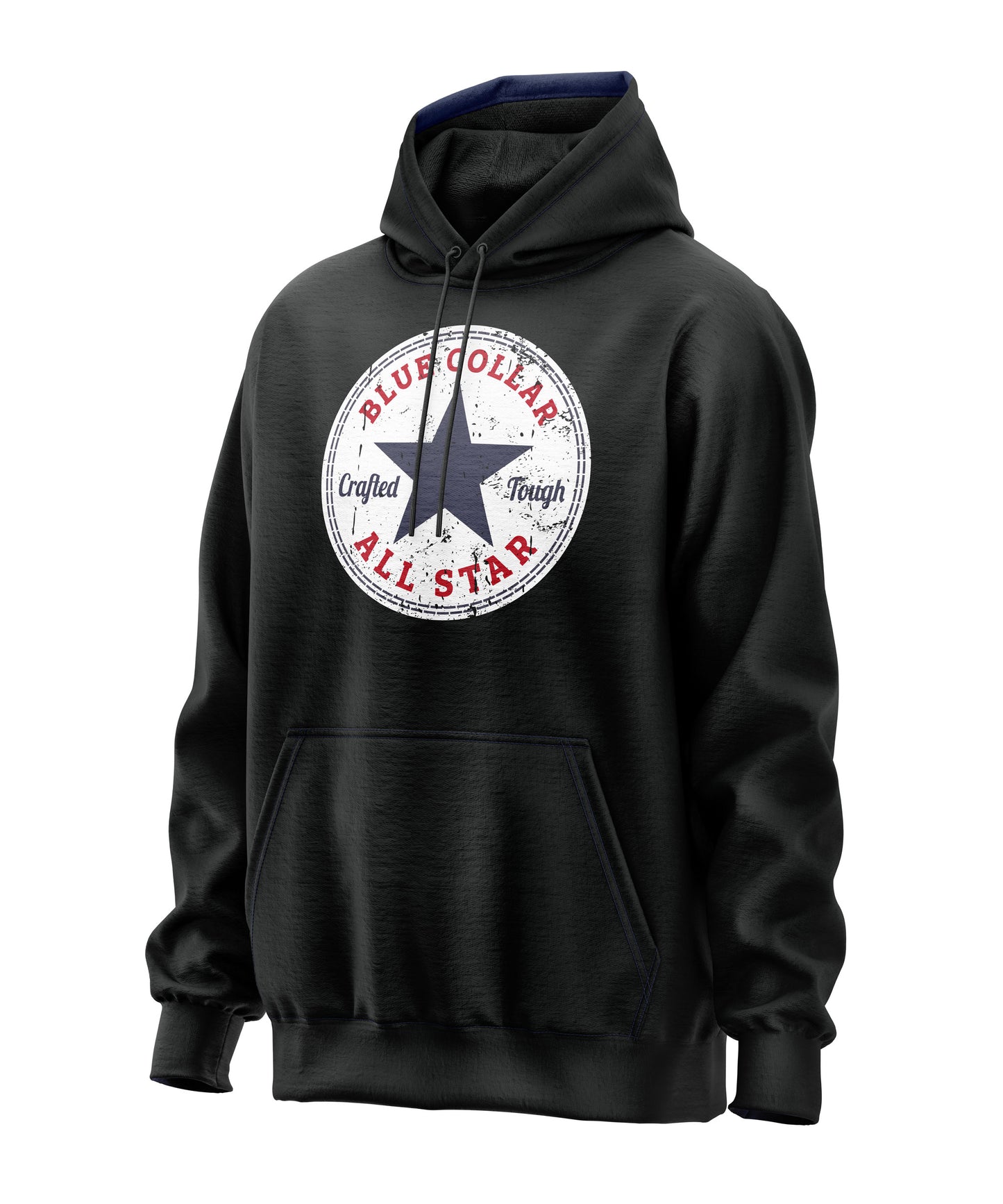 Blue Collar All Star Parody Hoodie
