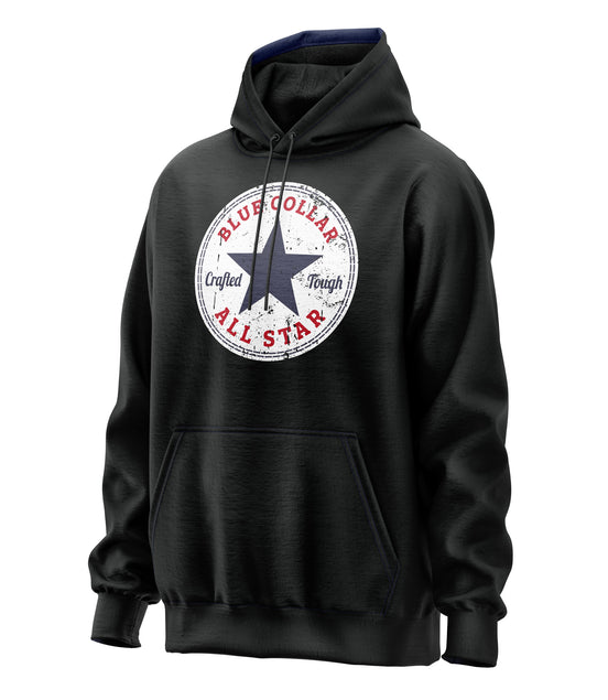 Blue Collar All Star Parody Hoodie