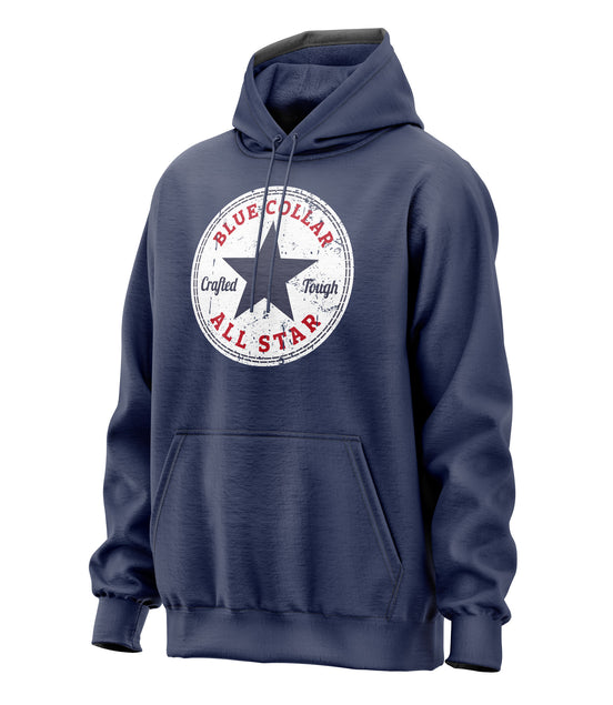 Blue Collar All Star Parody Hoodie
