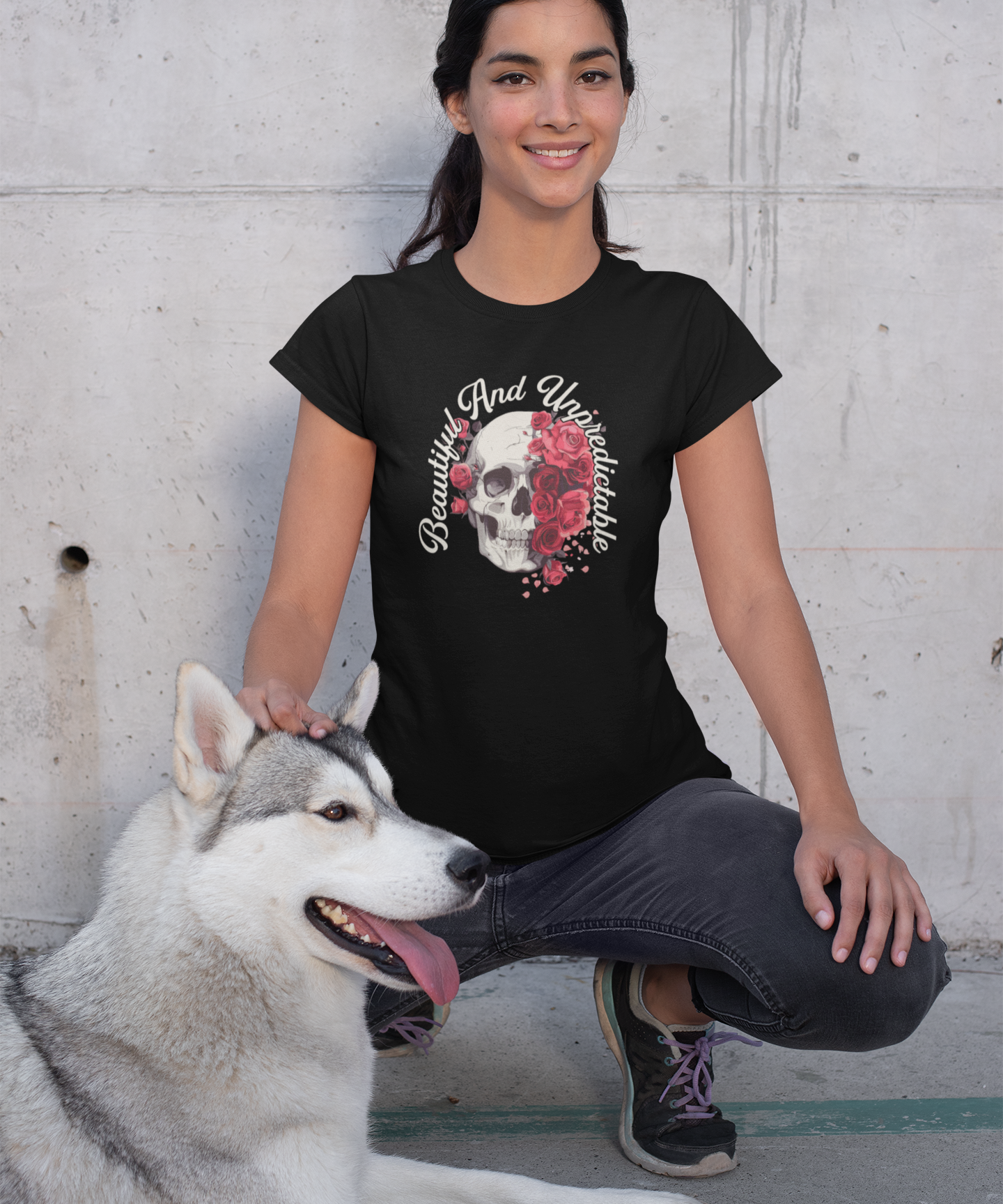 Beautiful and Unpredictable Women's T-shirt  available at Workwearcomfort.com