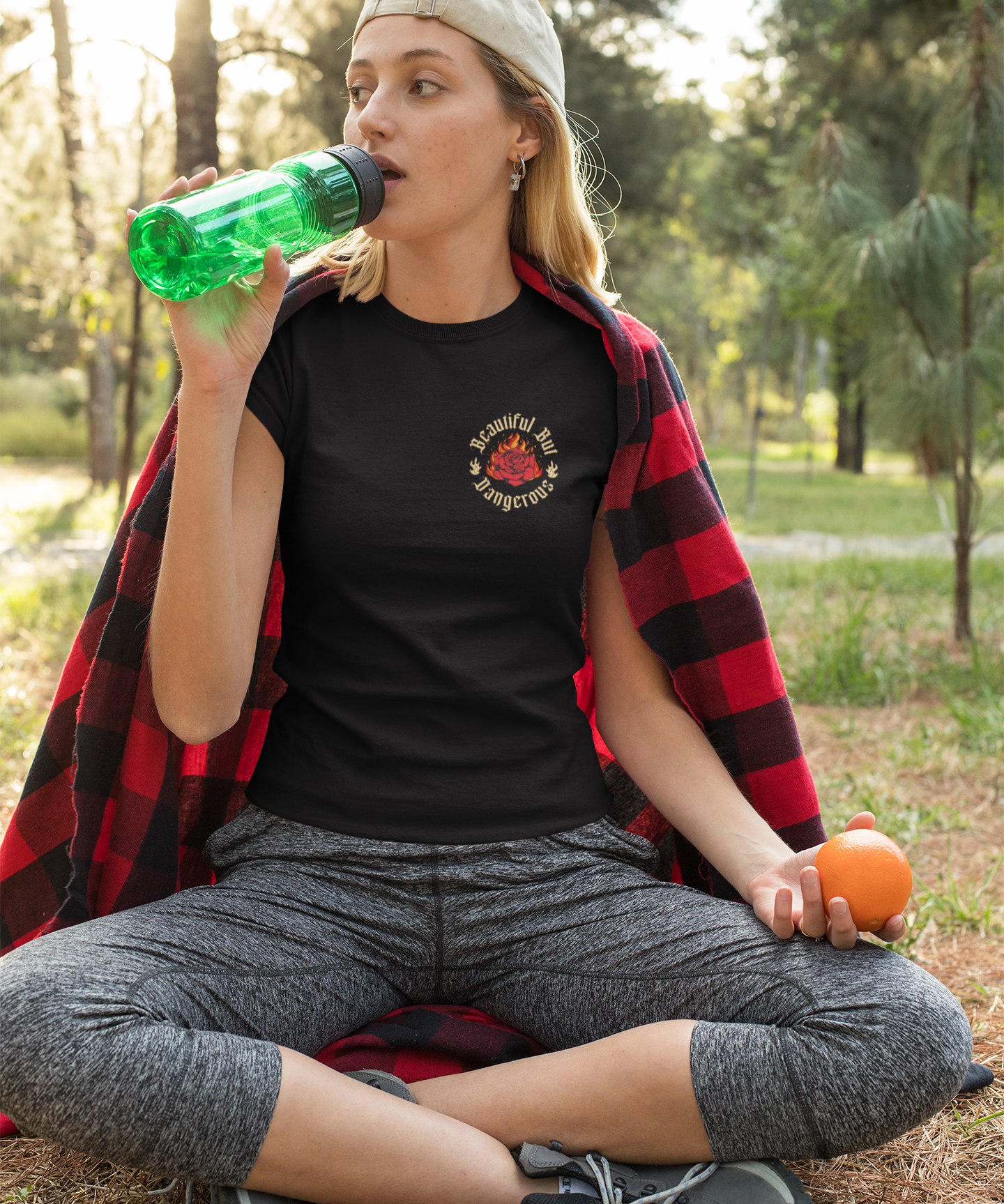 Women's Beautiful But Dangerous Tee T-shirt Workwearcomfort.com