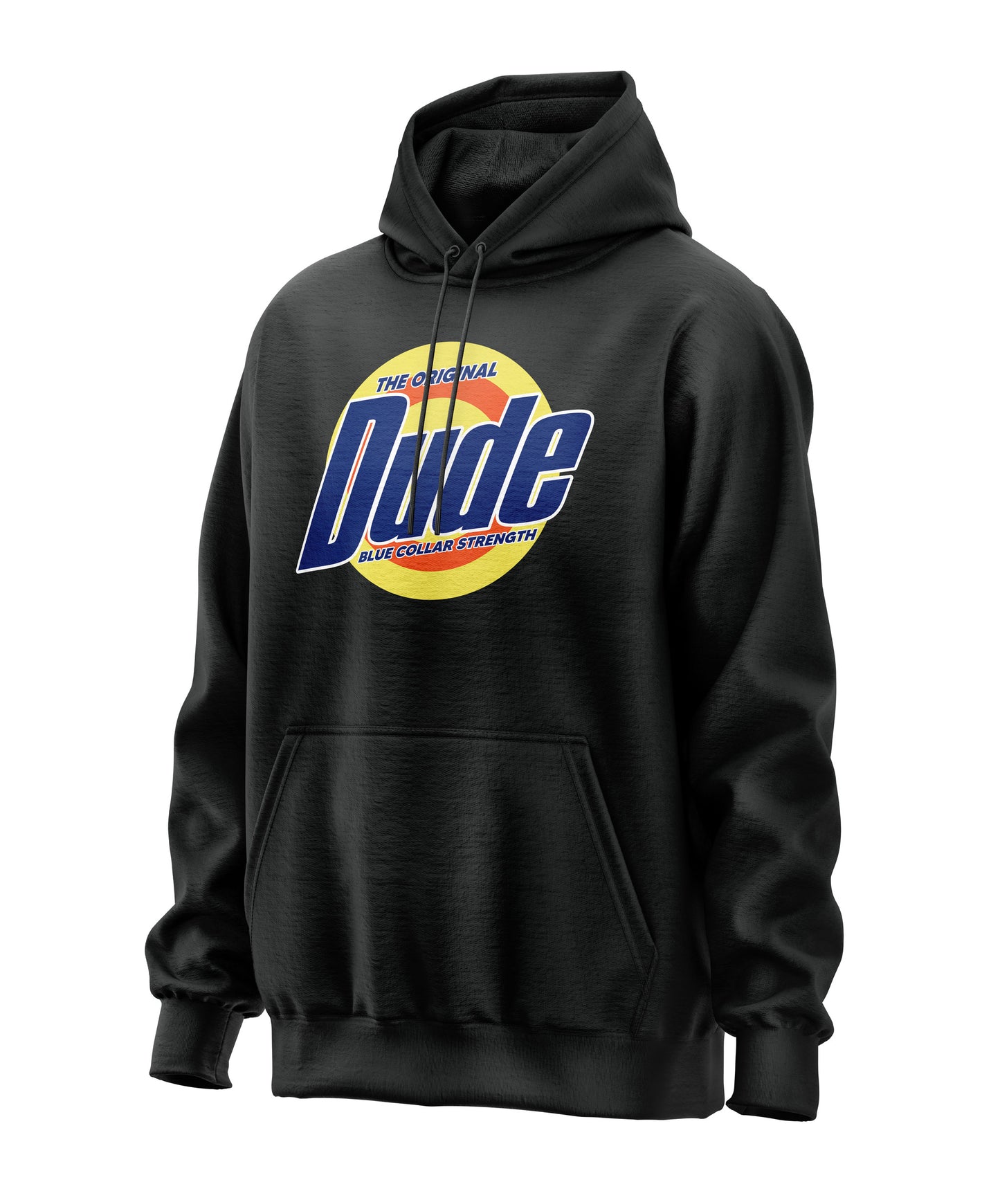 Dude Tide Parody Blue Collar Hoodie