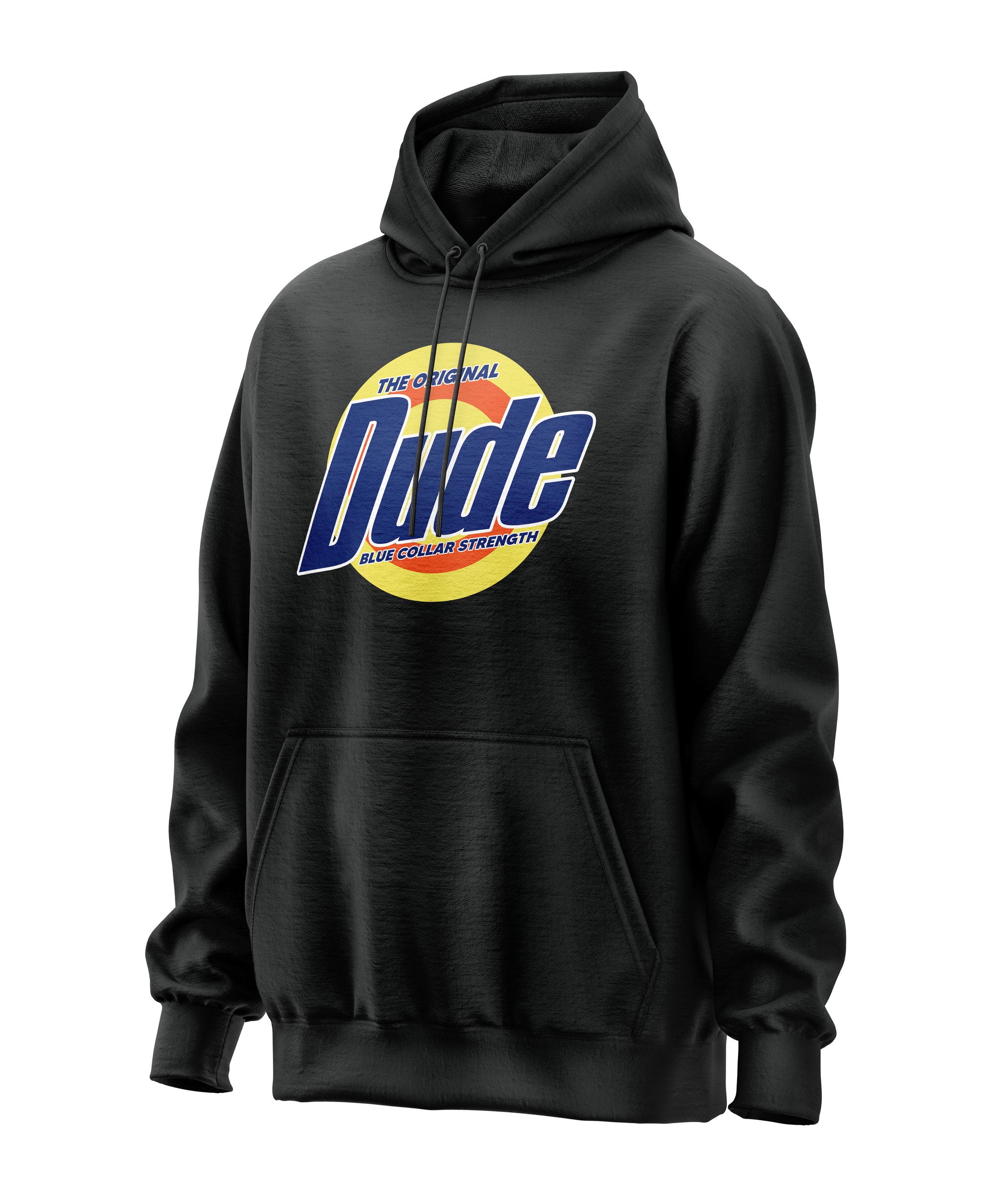 Dude Tide Parody Blue Collar Hoodie