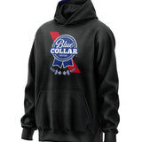 Blue Collar Proud Parody Hoodie