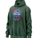 Blue Collar Proud Parody Hoodie