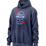 Blue Collar Proud Parody Hoodie