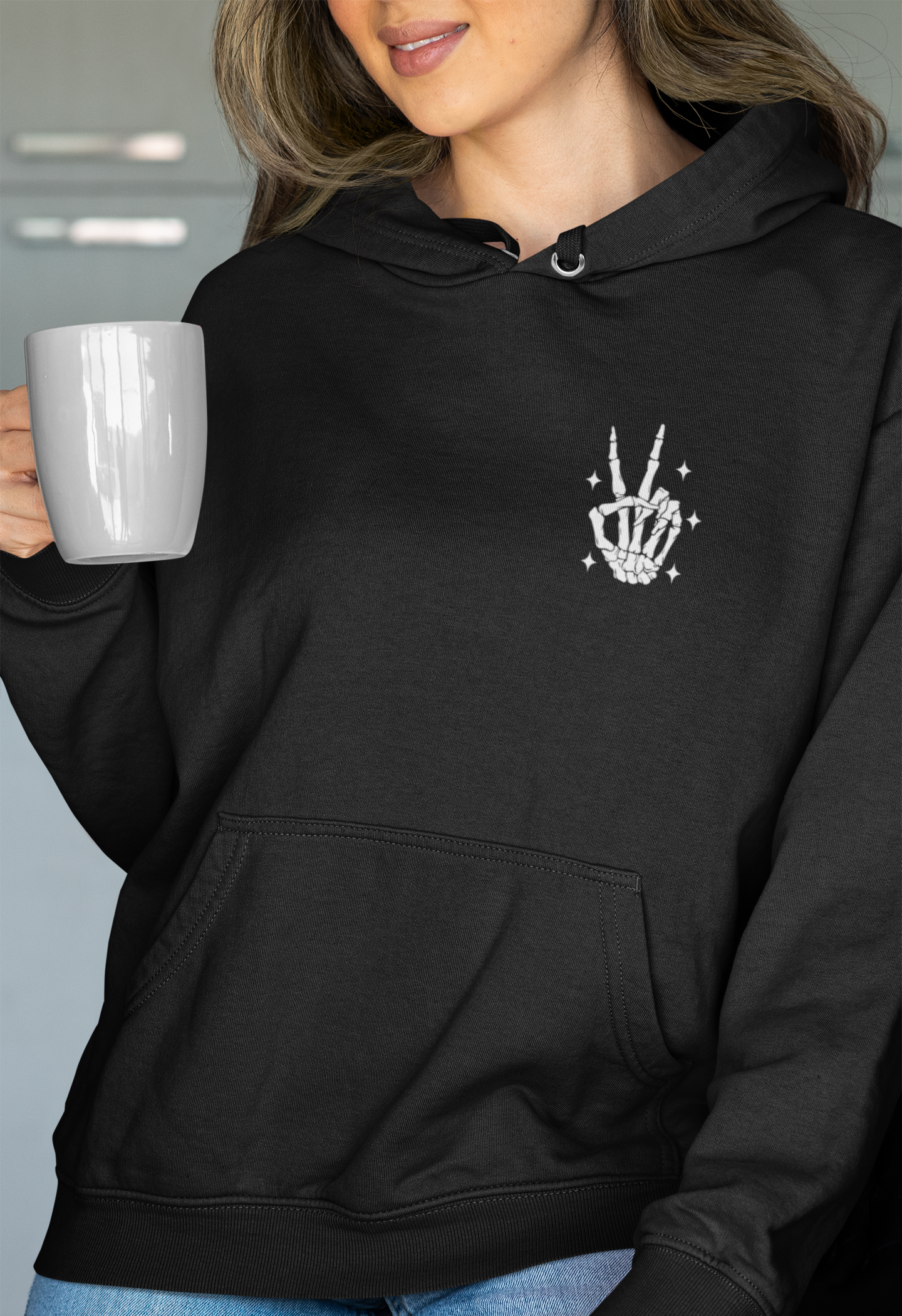 Beautiful but Unpredictable Blue Collar Wife Hoodie