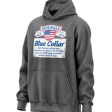 Genuinely Blue Collar Parody Hoodie