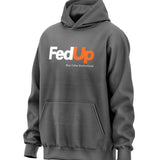 FedUp Blue Collar Parody Hoodie