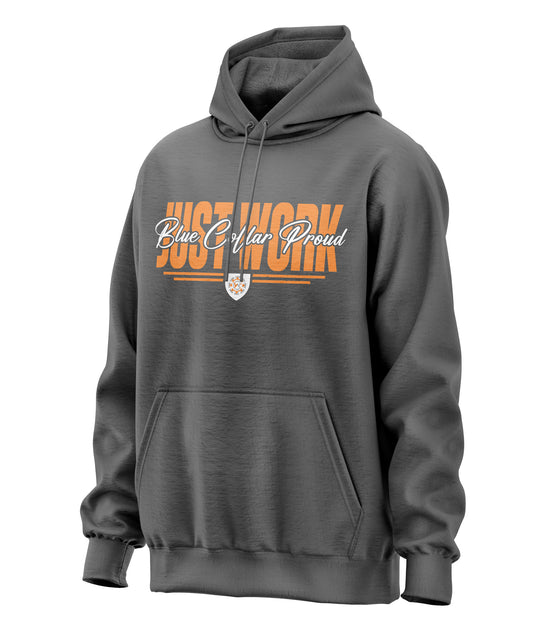 Just Work Blue Collar Proud - Hooded Sweatshirt