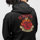 Women's Beautiful But Dangerous Hooded Sweatshirt