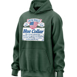 Genuinely Blue Collar Parody Hoodie