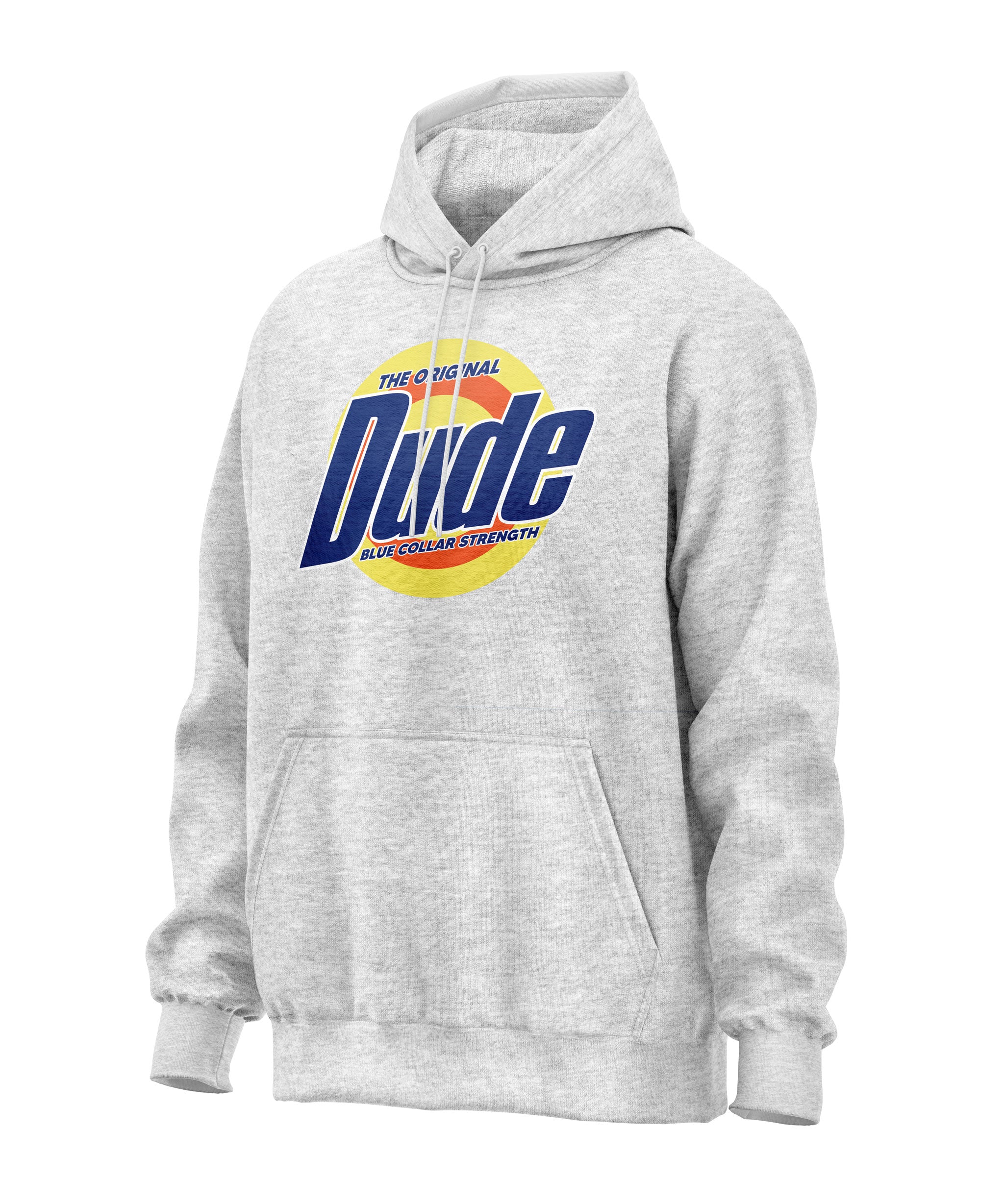 Dude Tide Parody Blue Collar Hoodie