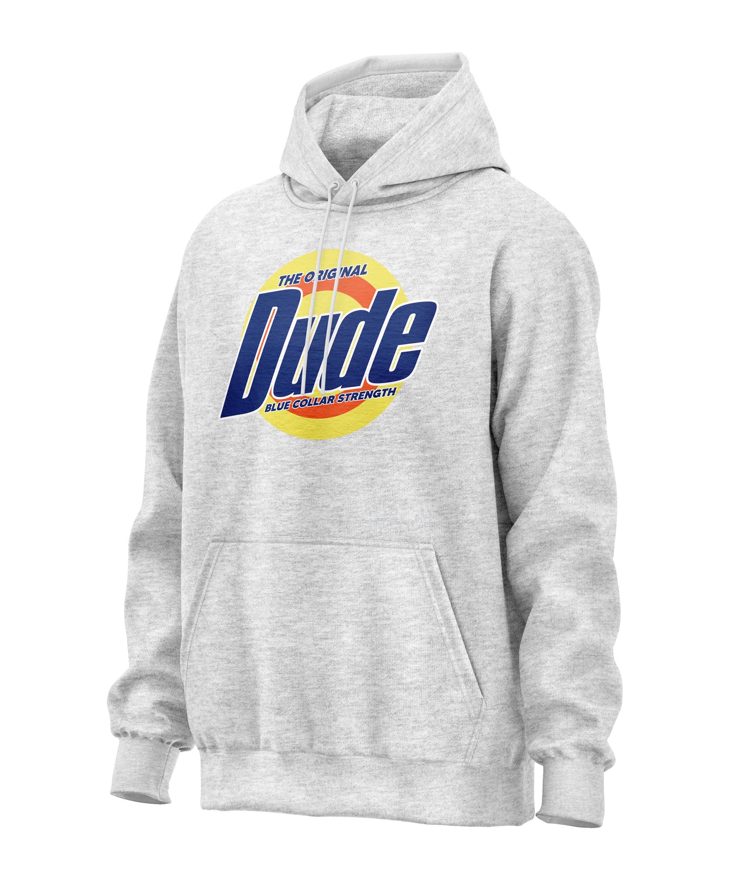 Dude Tide Parody Blue Collar Hoodie