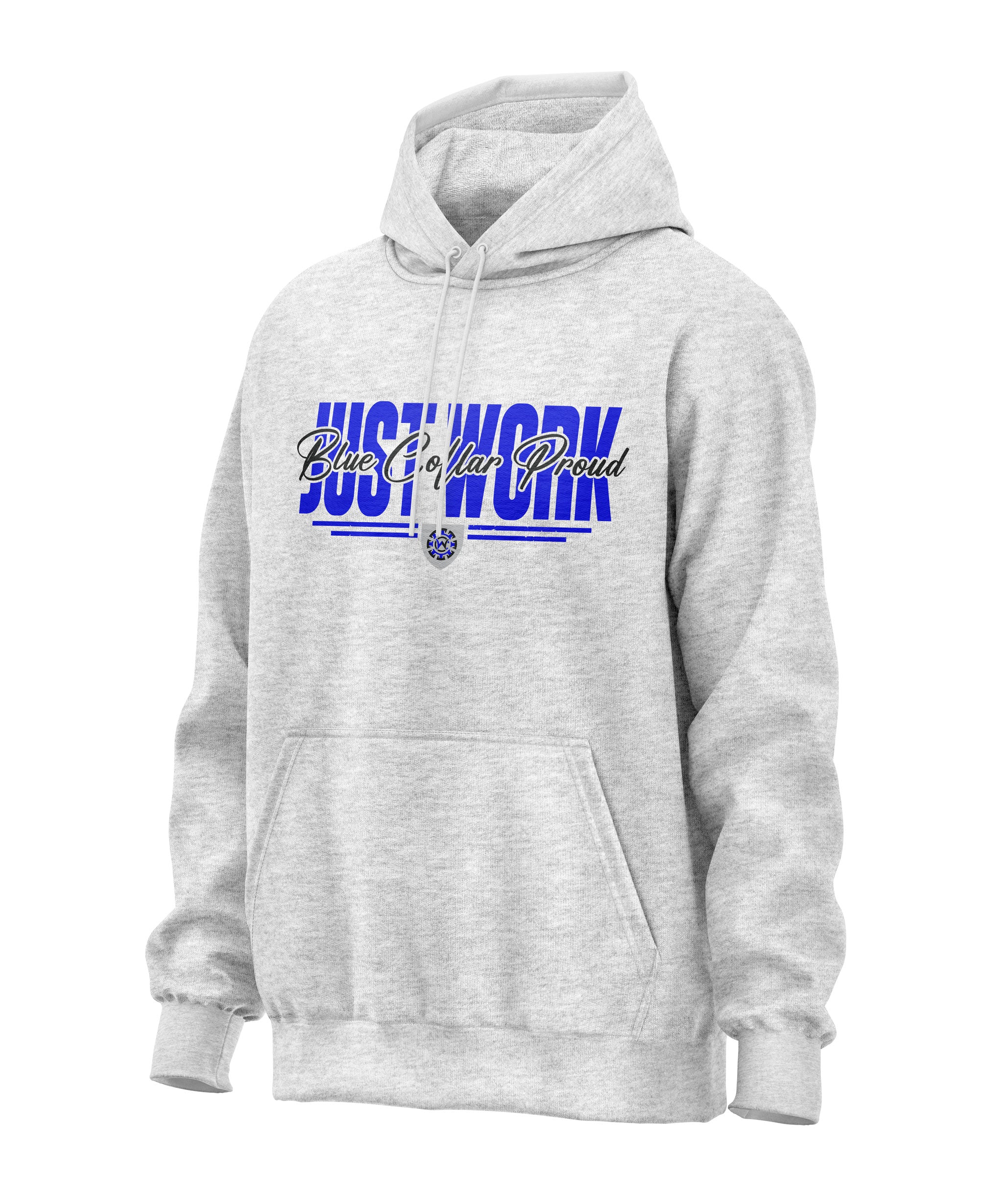 Just Work Blue Collar Proud - Hooded Sweatshirt