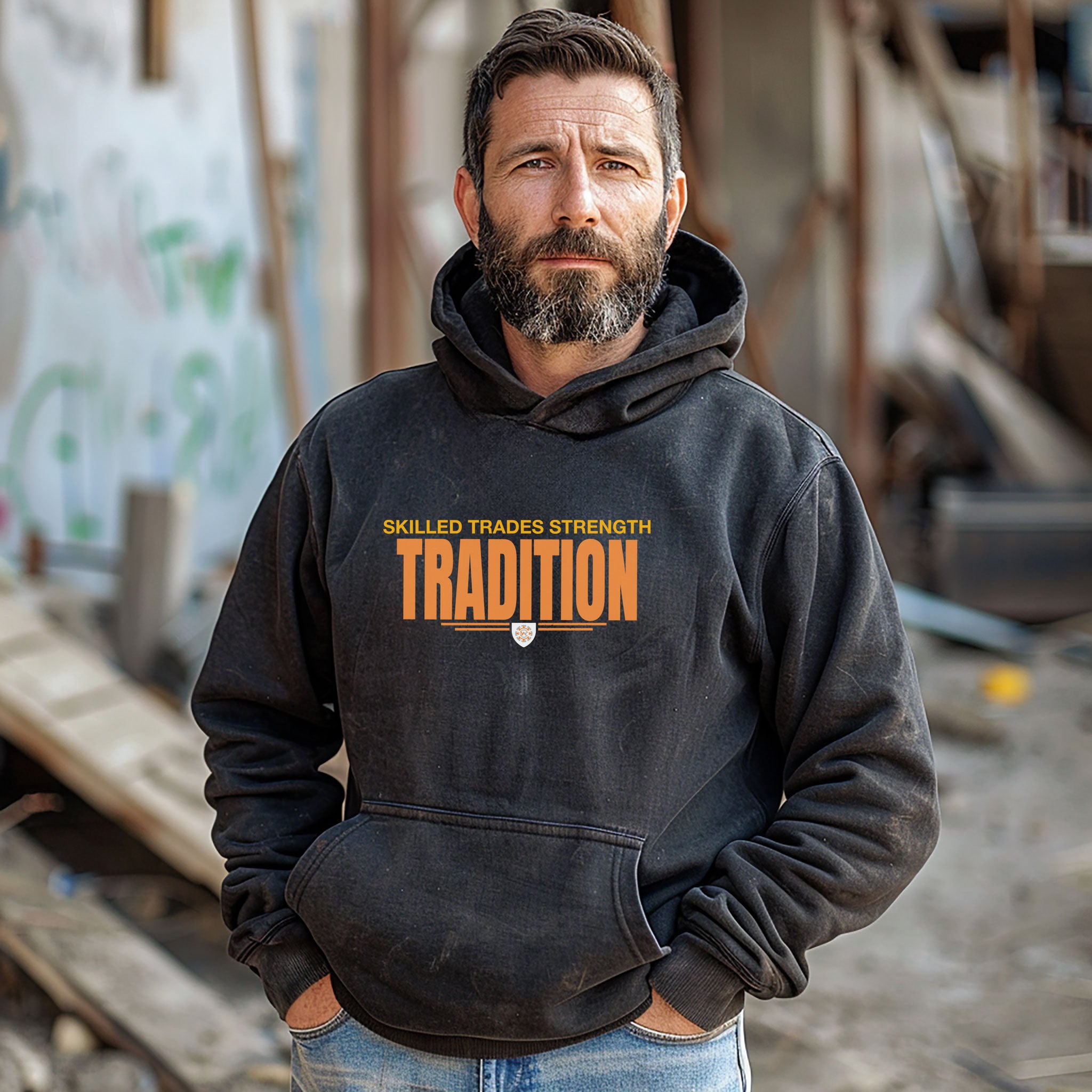 Skilled Trades Strength Tradition - Hooded Sweatshirt