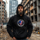 Work Harder Nobody Cares Punisher - Hooded Sweatshirt