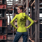Blue Collar Wife Sun Protection Long Sleeve Hoodie - UPF50+ Available at workwearcomfort.com